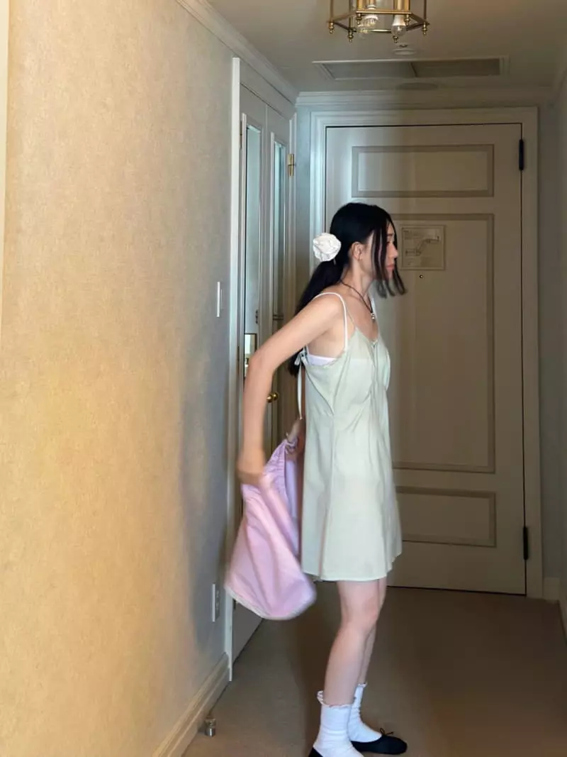 Jejeunosity - Korean Women Fashion - #womensfashion - Mom Chiffon One-piece - 8