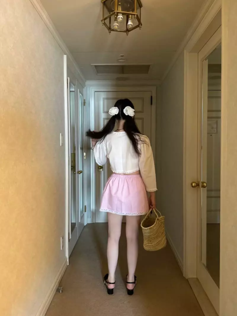 Jejeunosity - Korean Women Fashion - #womensfashion - Mom V Lay Blouse - 5
