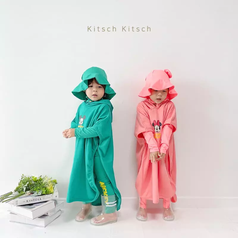 Kitsch Kitsch - Korean Children Fashion - #prettylittlegirls - U and Me Swim MM Hoody Towel - 7