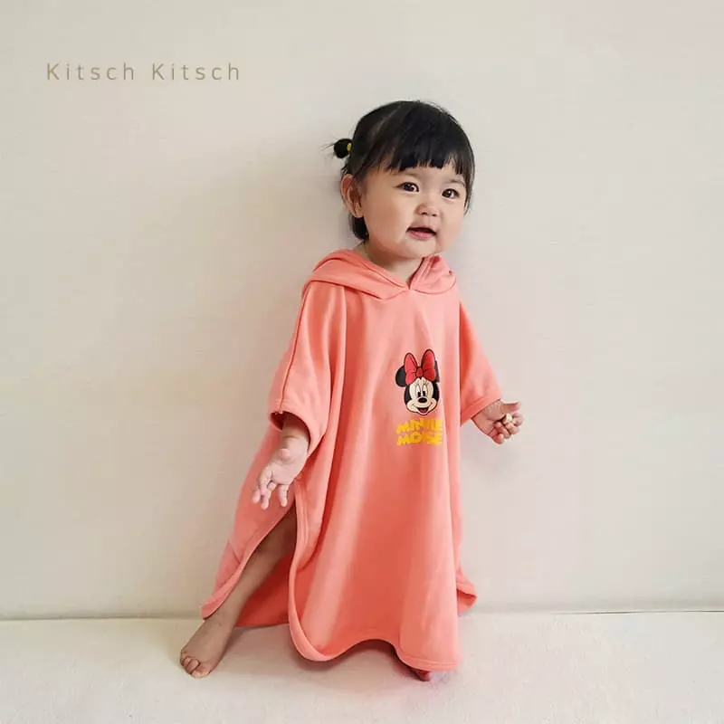 Kitsch Kitsch - Korean Children Fashion - #stylishchildhood - U and Me Swim MM Hoody Towel - 10