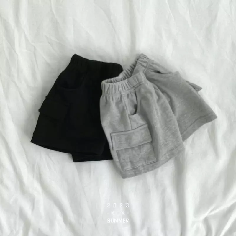 Kk - Korean Children Fashion - #Kfashion4kids - Friends Cargo Pants - 5