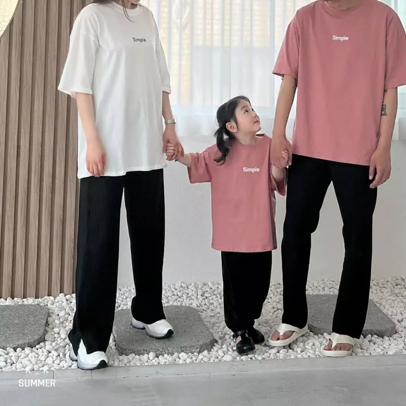 Kk - Korean Children Fashion - #childofig - Simple Tee - 10