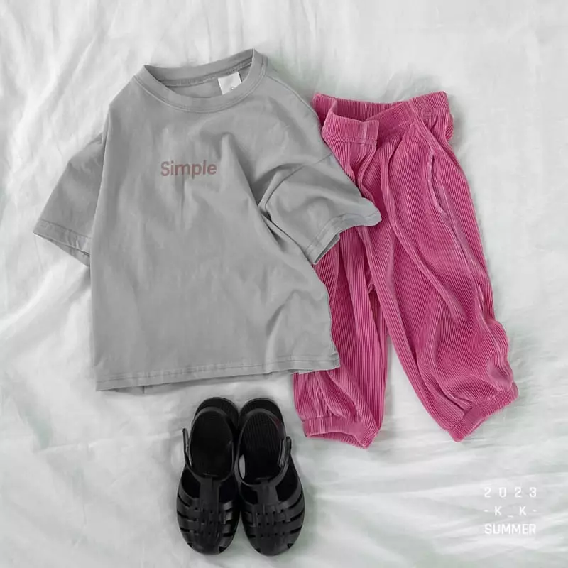Kk - Korean Children Fashion - #childofig - Buckt Pants
