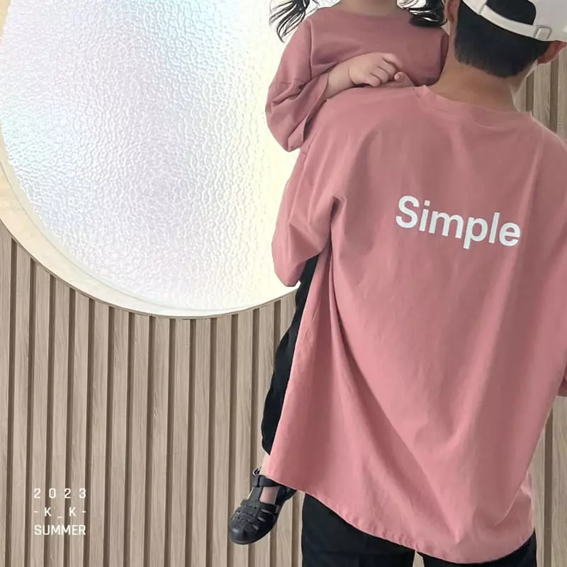 Kk - Korean Children Fashion - #childrensboutique - Simple Tee - 12