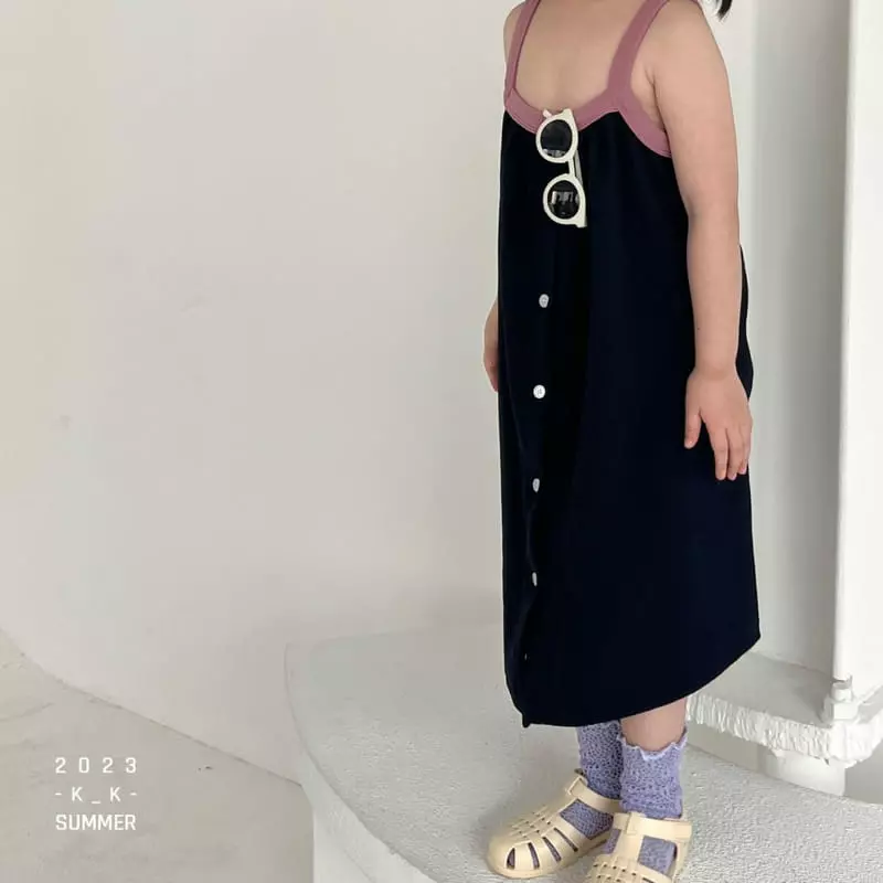 Kk - Korean Children Fashion - #childrensboutique - Wens Color One-piece - 11