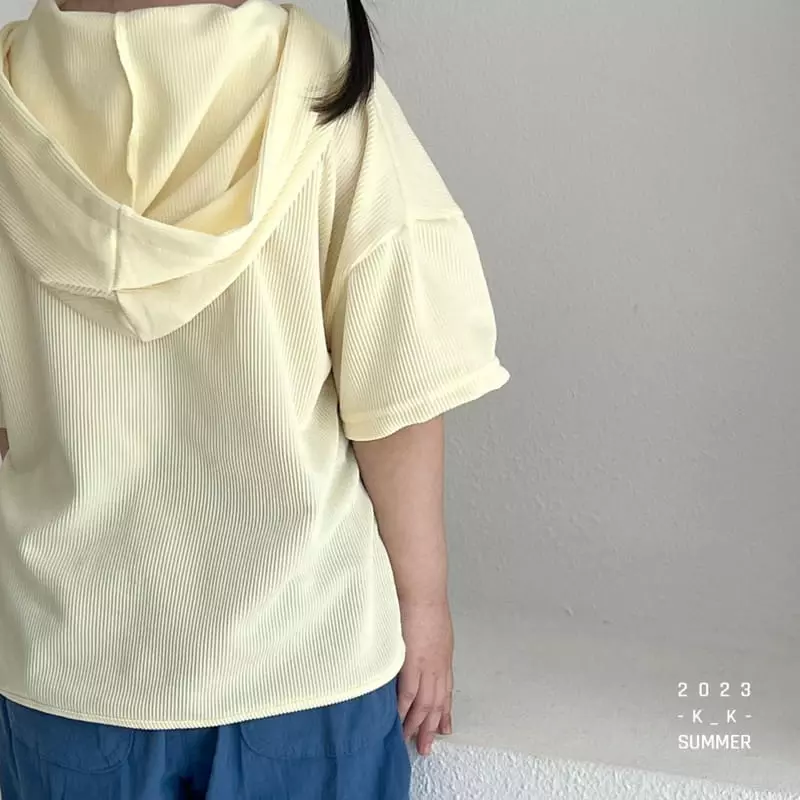 Kk - Korean Children Fashion - #discoveringself - Praud Hoody Tee - 12