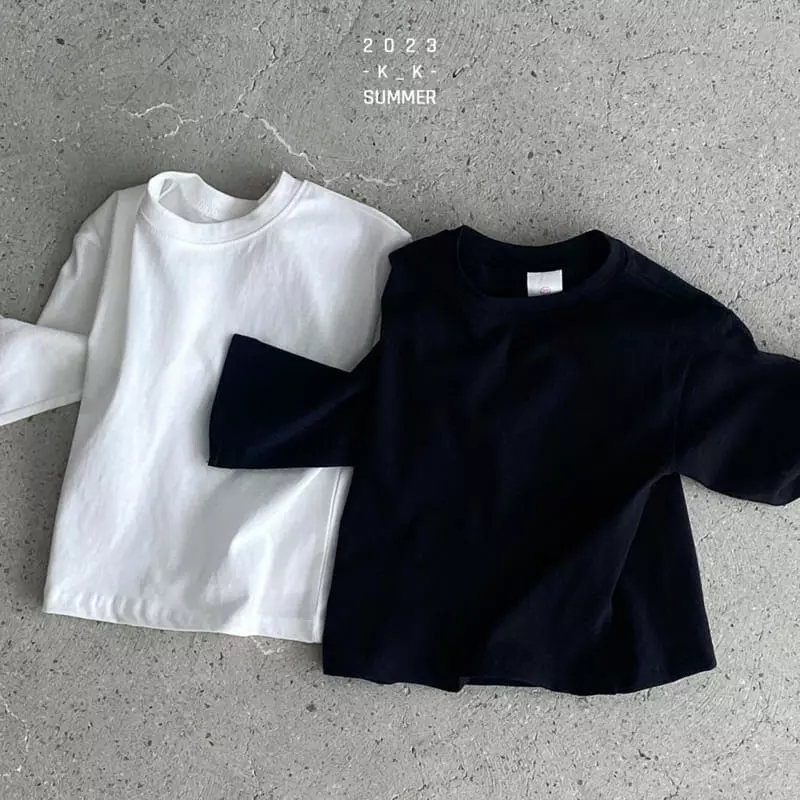 Kk - Korean Children Fashion - #kidsstore - KK One Plus Tee