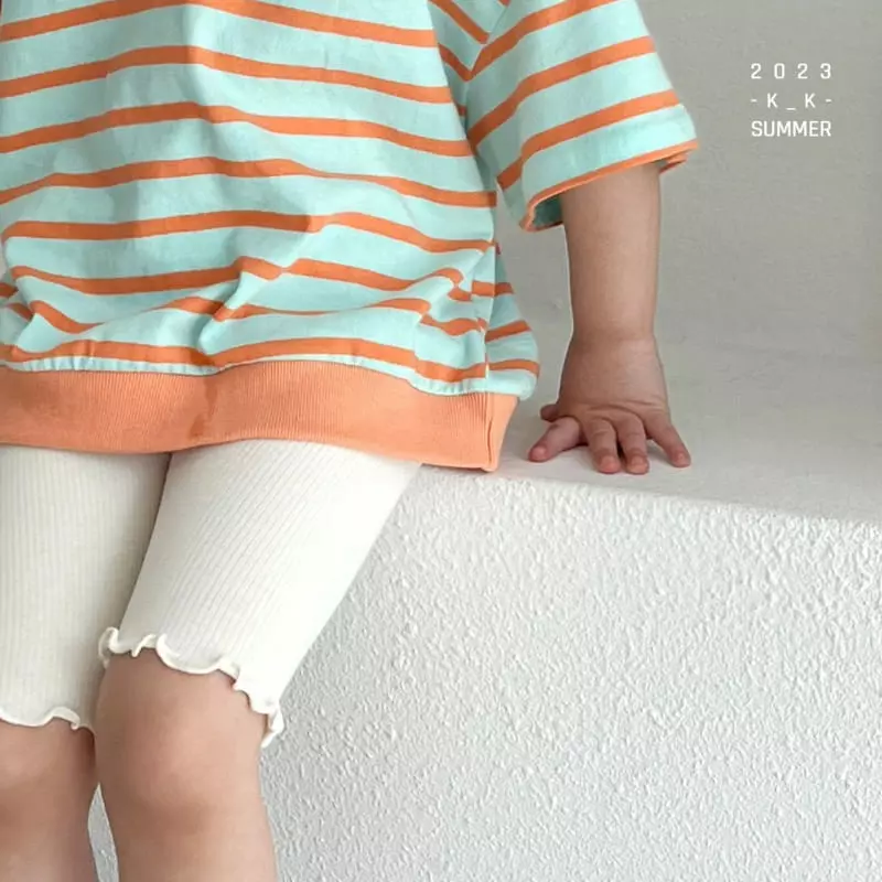 Kk - Korean Children Fashion - #kidsstore - Like Half Leggings - 12