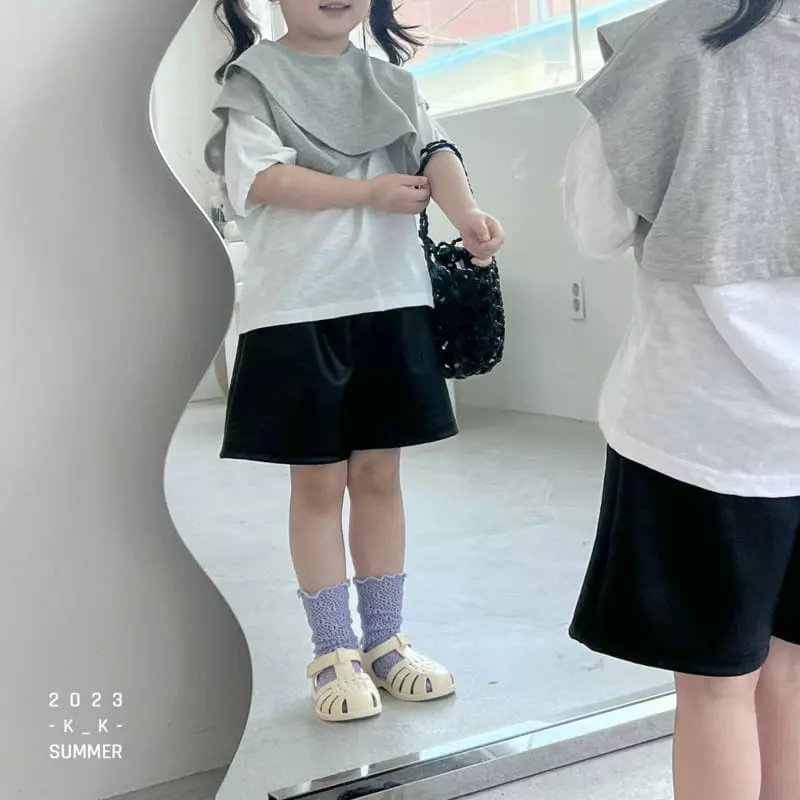 Kk - Korean Children Fashion - #kidsstore - Leather Pants - 10