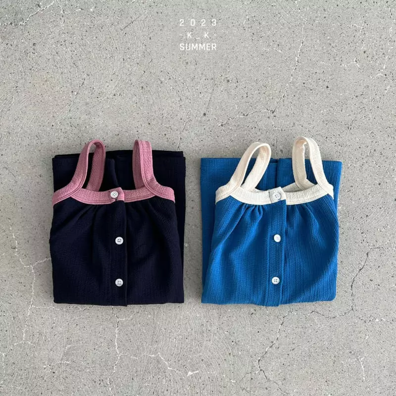 Kk - Korean Children Fashion - #kidsstore - Wens Color One-piece - 2