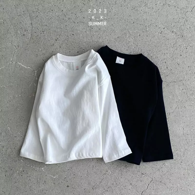 Kk - Korean Children Fashion - #kidzfashiontrend - KK One Plus Tee - 2