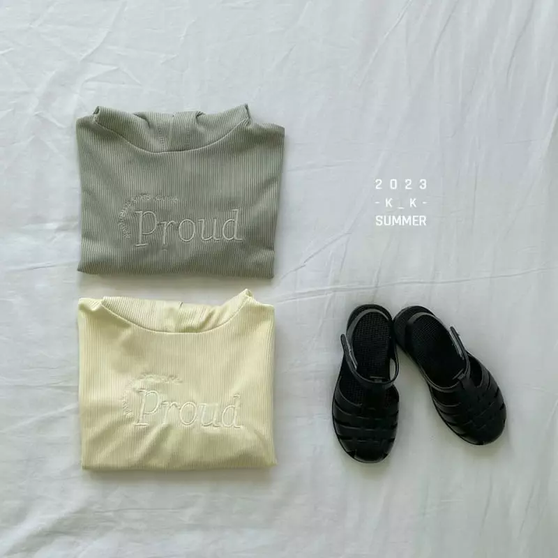Kk - Korean Children Fashion - #magicofchildhood - Praud Hoody Tee - 3
