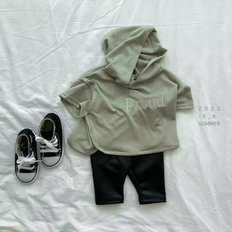 Kk - Korean Children Fashion - #magicofchildhood - Praud Hoody Tee - 4