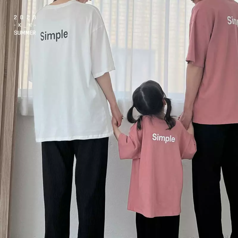 Kk - Korean Children Fashion - #prettylittlegirls - Simple Tee - 9