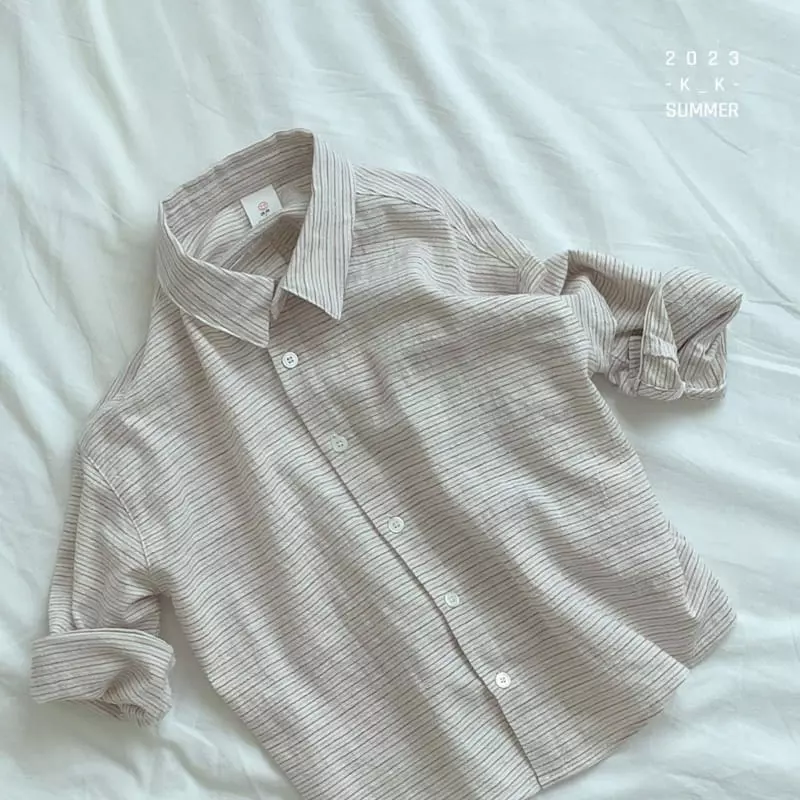 Kk - Korean Children Fashion - #prettylittlegirls - Rinkle Shirt