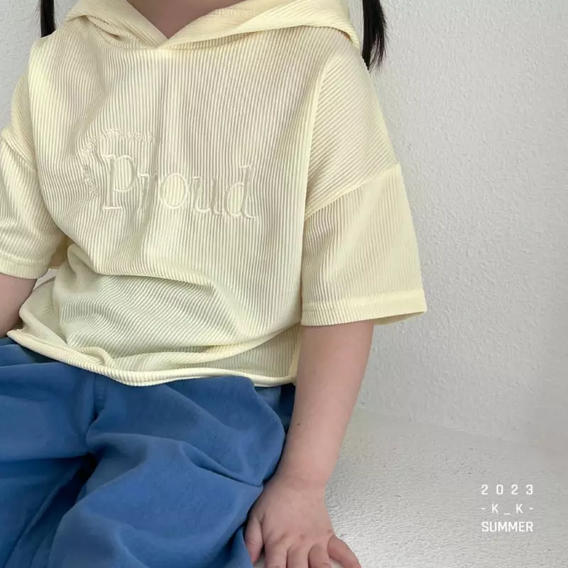 Kk - Korean Children Fashion - #stylishchildhood - Praud Hoody Tee - 8