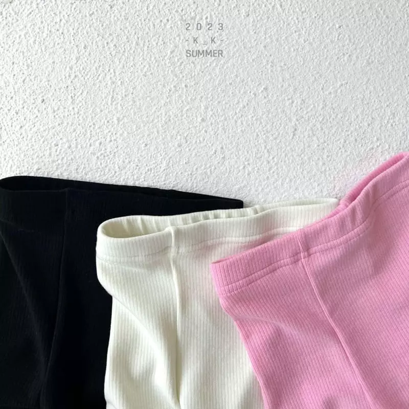 Kk - Korean Children Fashion - #todddlerfashion - Like Half Leggings - 3