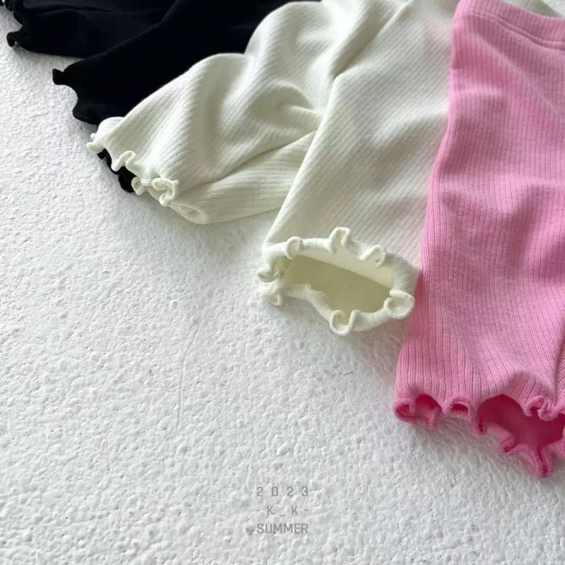 Kk - Korean Children Fashion - #todddlerfashion - Like Half Leggings - 4