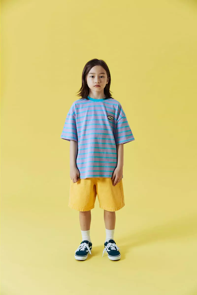 Kokoyarn - Korean Junior Fashion - #toddlerclothing - Stripes Tee - 10