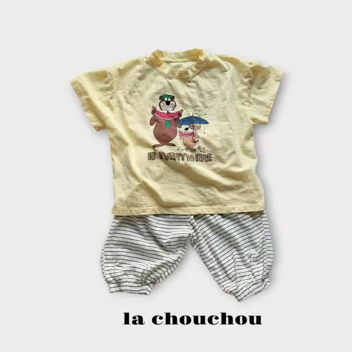 La Chouchou - Korean Children Fashion - #Kfashion4kids - Melon Bear Tee - 5