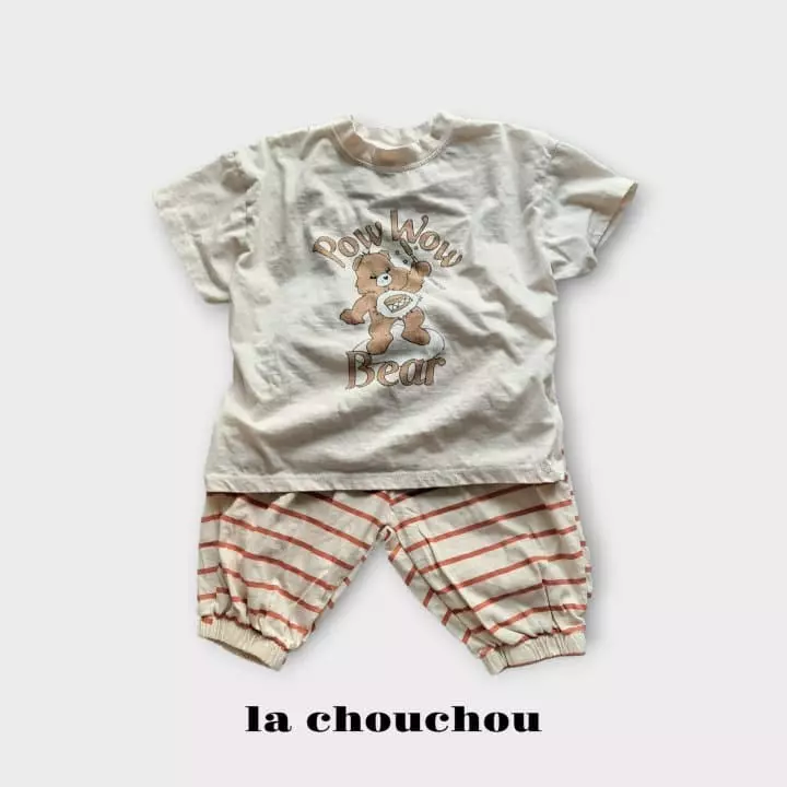 La Chouchou - Korean Children Fashion - #kidzfashiontrend - Wow Bear Tee - 4