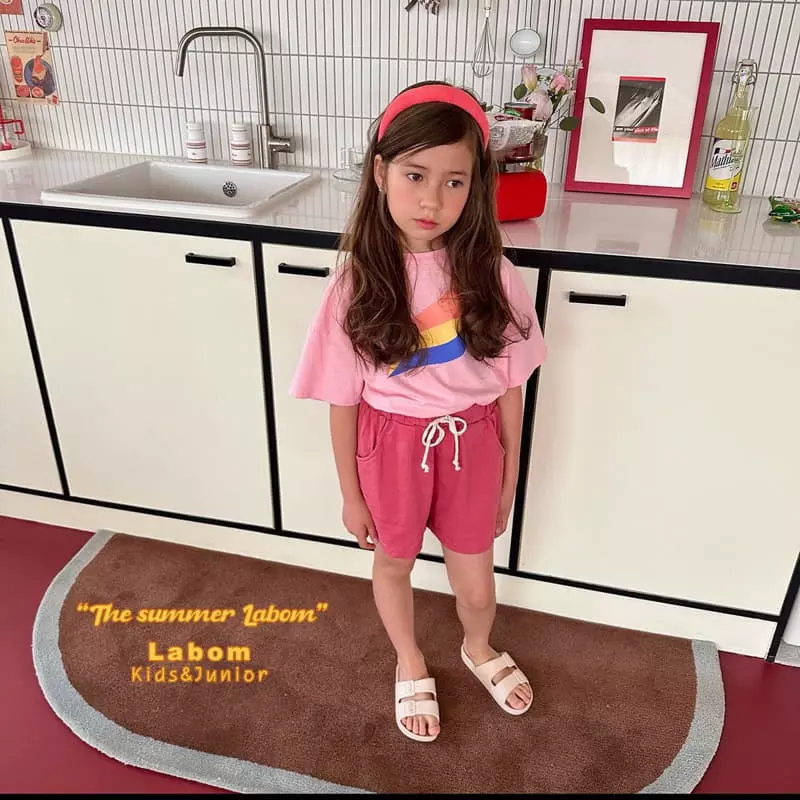 Labom - Korean Children Fashion - #childrensboutique - Rainbow Star Tee - 7