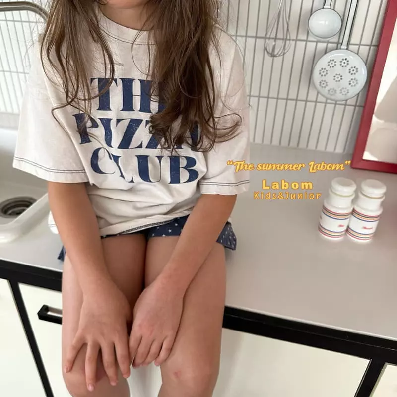 Labom - Korean Children Fashion - #designkidswear - Pizza Club Tee - 9