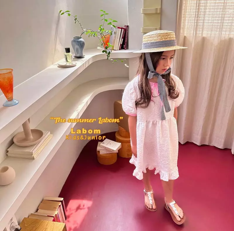 Labom - Korean Children Fashion - #fashionkids - Frinkle One-piece - 5