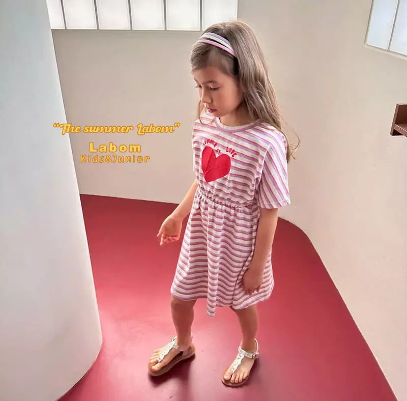 Labom - Korean Children Fashion - #fashionkids - Summer Love One-piece - 3