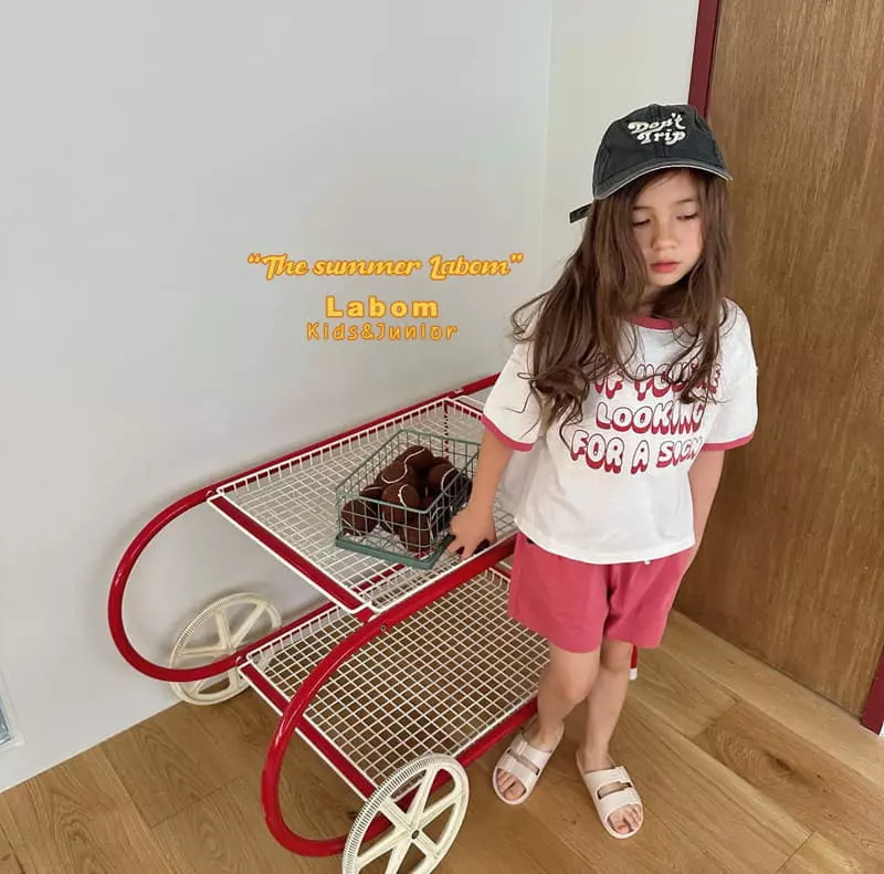 Labom - Korean Children Fashion - #littlefashionista - Piping Tee