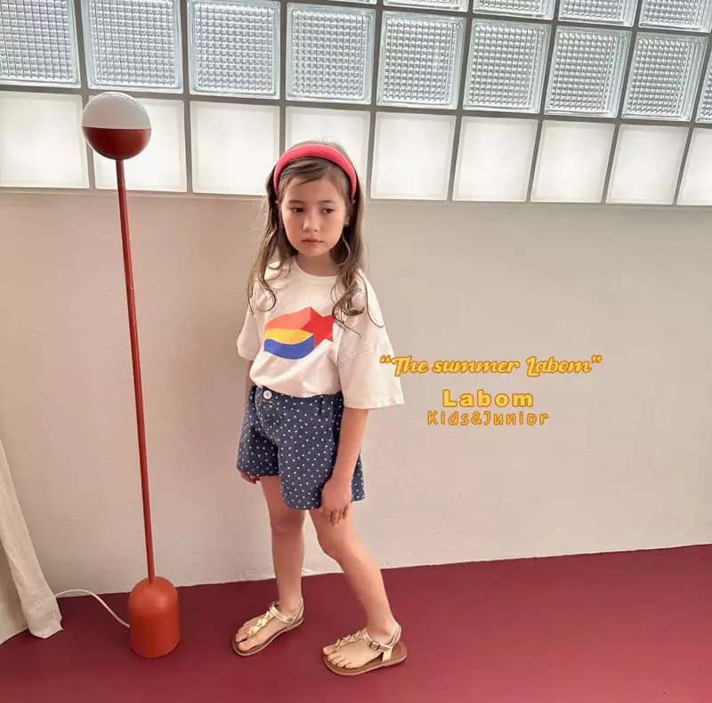 Labom - Korean Children Fashion - #prettylittlegirls - Rainbow Star Tee - 2