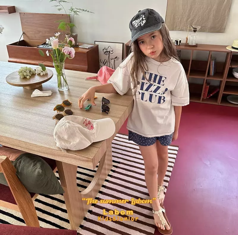 Labom - Korean Children Fashion - #stylishchildhood - Pizza Club Tee - 6