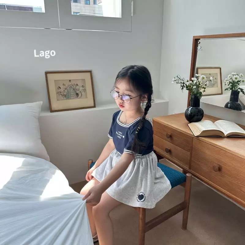 Lago - Korean Children Fashion - #kidzfashiontrend - Marin X Tee - 4