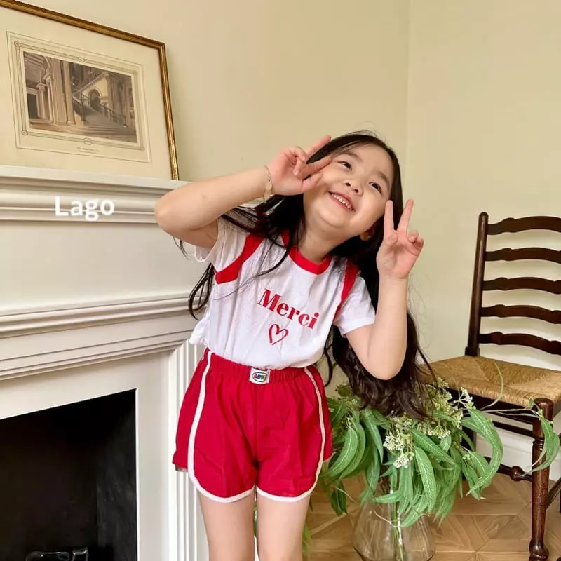 Lago - Korean Children Fashion - #magicofchildhood - Merci Tee - 3