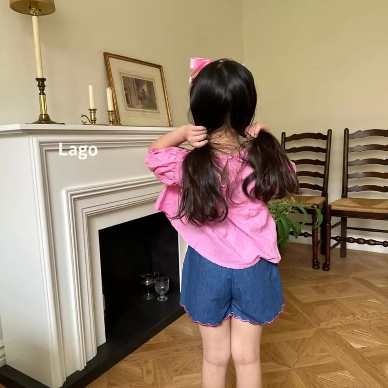 Lago - Korean Children Fashion - #prettylittlegirls - V Frill Blouse - 10