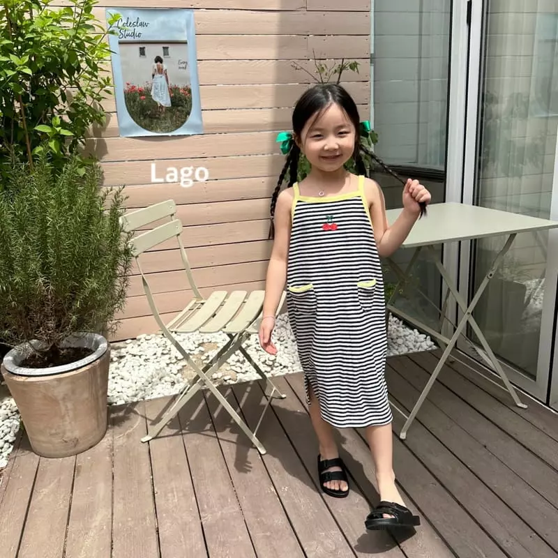 Lago - Korean Children Fashion - #stylishchildhood - Beach Towel One-piece - 3