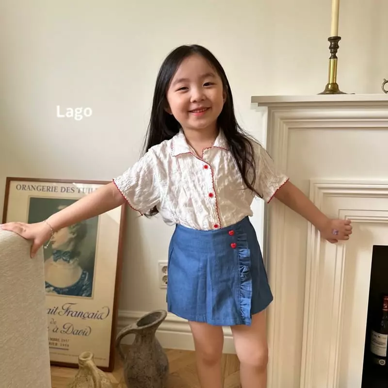 Lago - Korean Children Fashion - #todddlerfashion - Pin Coat Shirt - 10