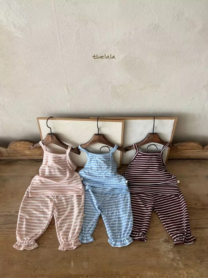 Lala - Korean Children Fashion - #Kfashion4kids - Cool Top Bottom Set - 7
