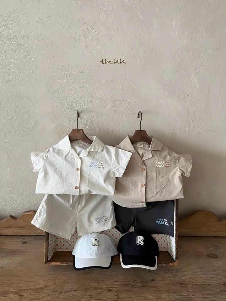 Lala - Korean Children Fashion - #designkidswear - Wave  Shirt - 7