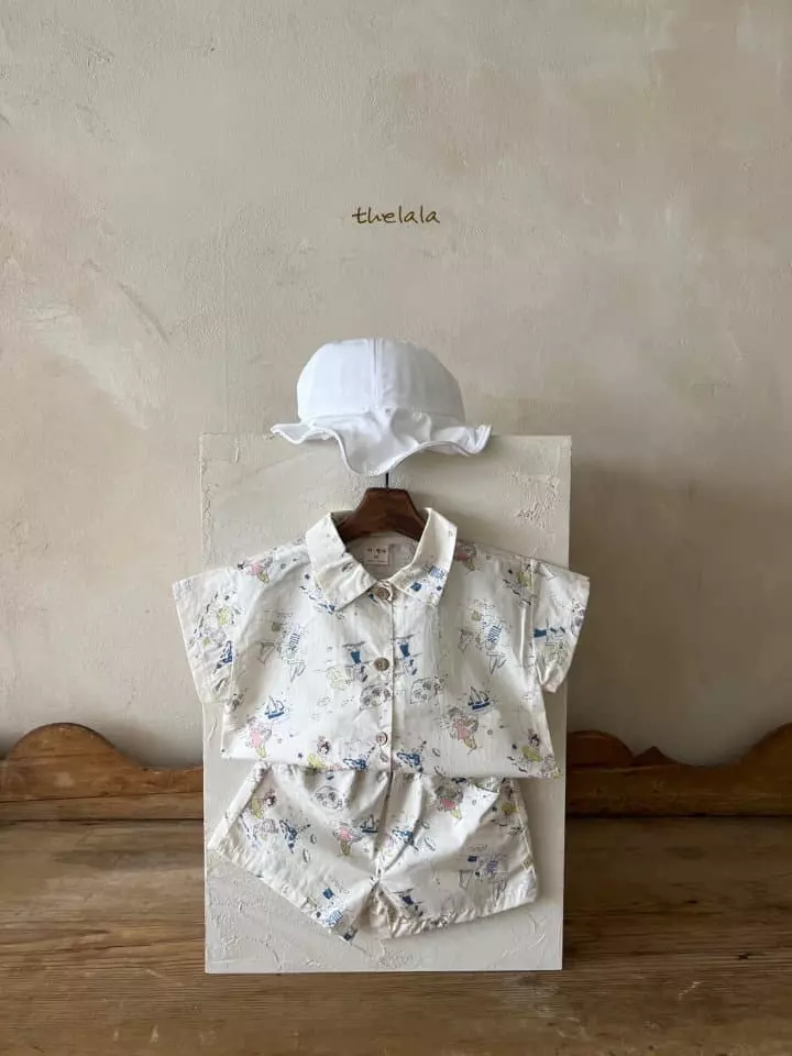 Lala - Korean Children Fashion - #designkidswear - Blooming  Shirt - 5