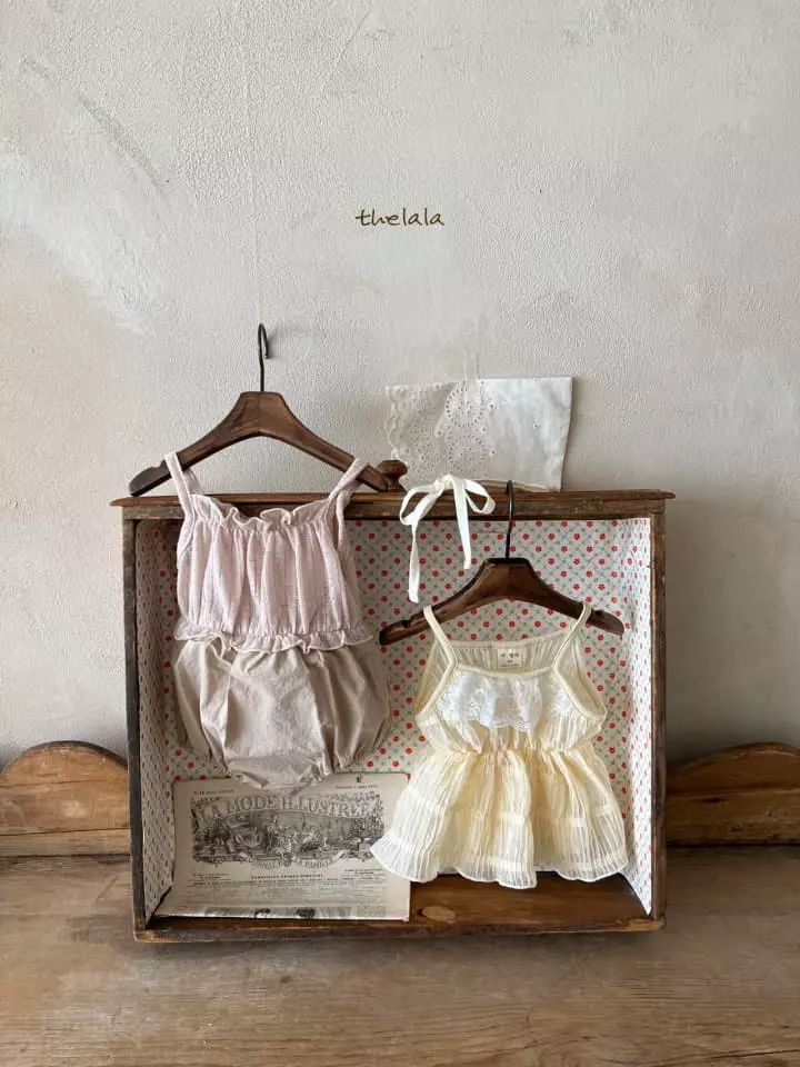 Lala - Korean Children Fashion - #designkidswear - Mayo LAce Sleeveless - 3