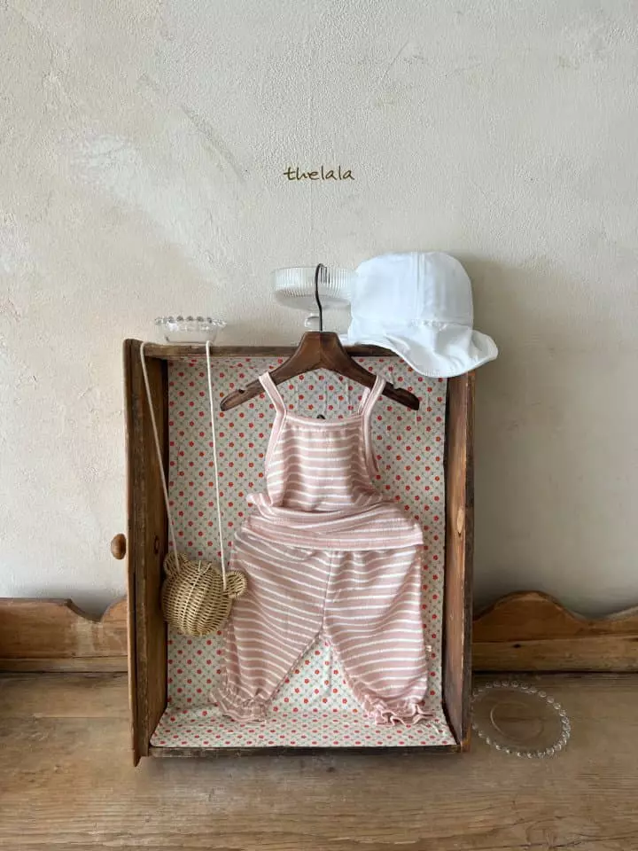 Lala - Korean Children Fashion - #fashionkids - Cool Top Bottom Set - 4