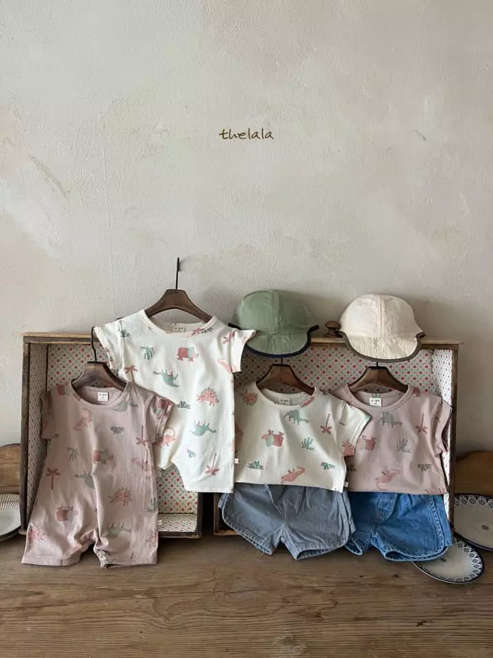 Lala - Korean Children Fashion - #kidzfashiontrend - Jurassic Tee - 2