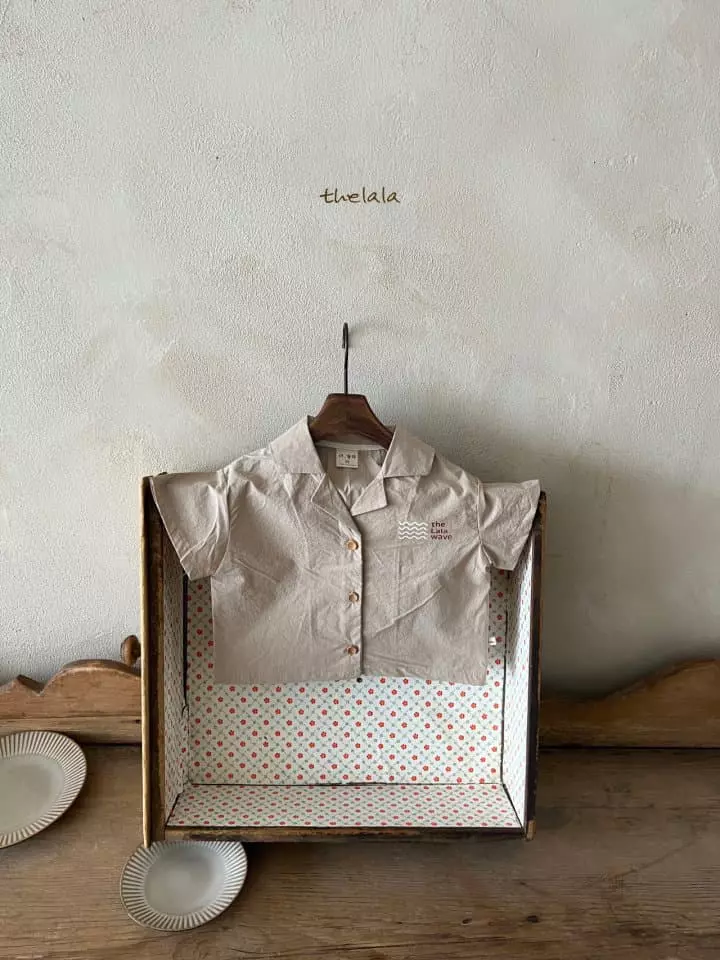 Lala - Korean Children Fashion - #kidzfashiontrend - Wave  Shirt - 12