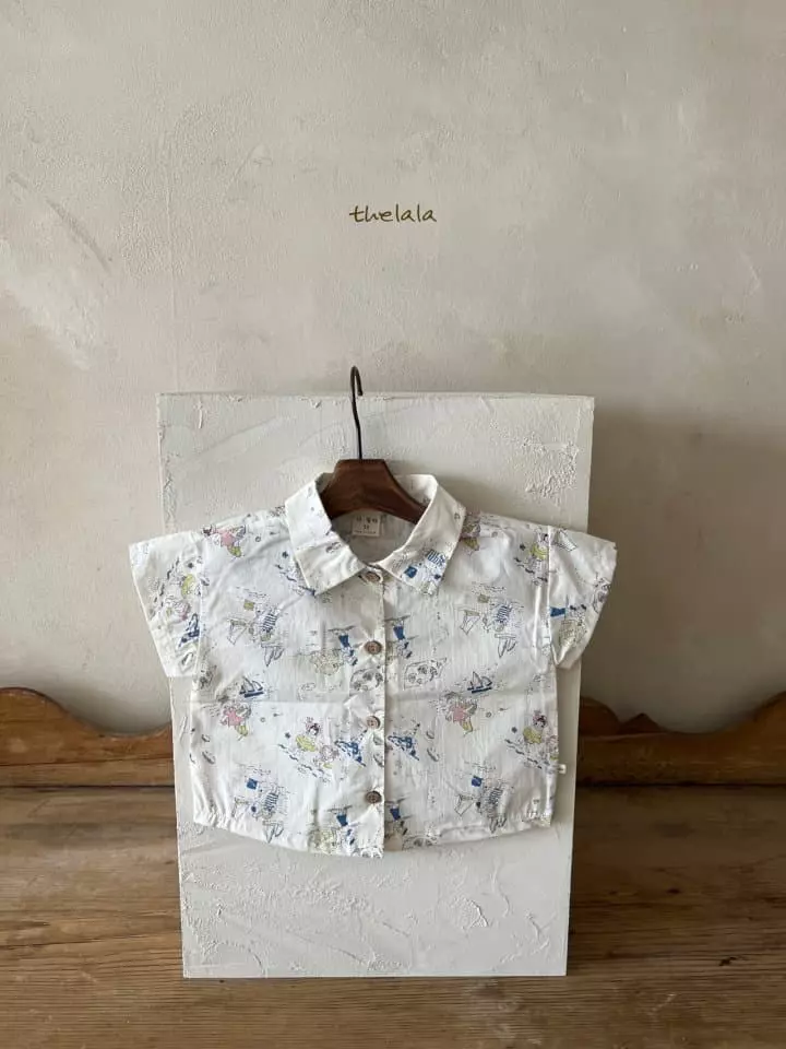 Lala - Korean Children Fashion - #kidzfashiontrend - Blooming  Shirt - 10