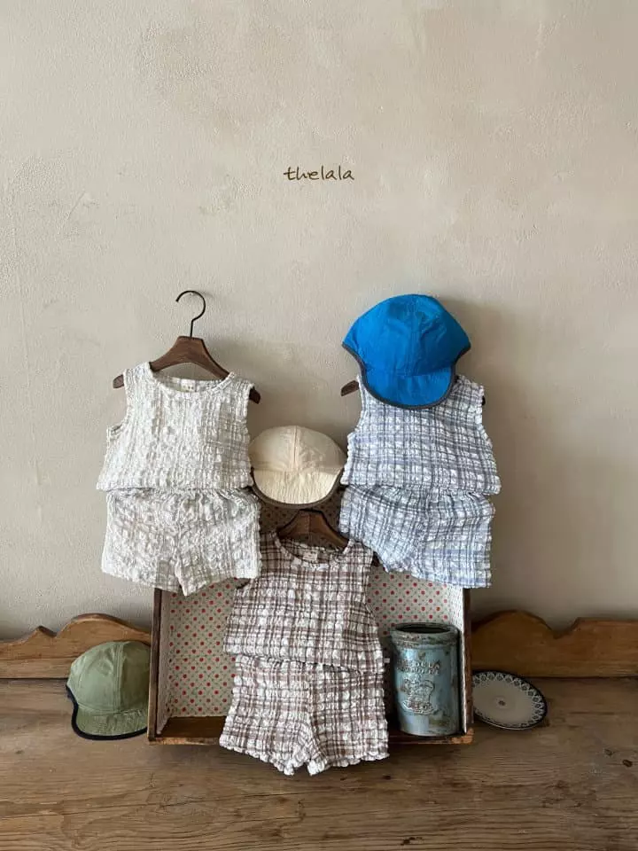 Lala - Korean Children Fashion - #kidzfashiontrend - Daldal Top Bottom Set - 7