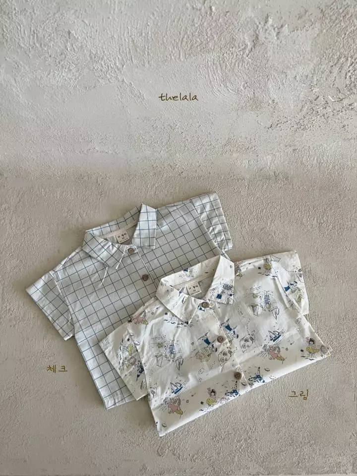 Lala - Korean Children Fashion - #littlefashionista - Blooming  Shirt - 12