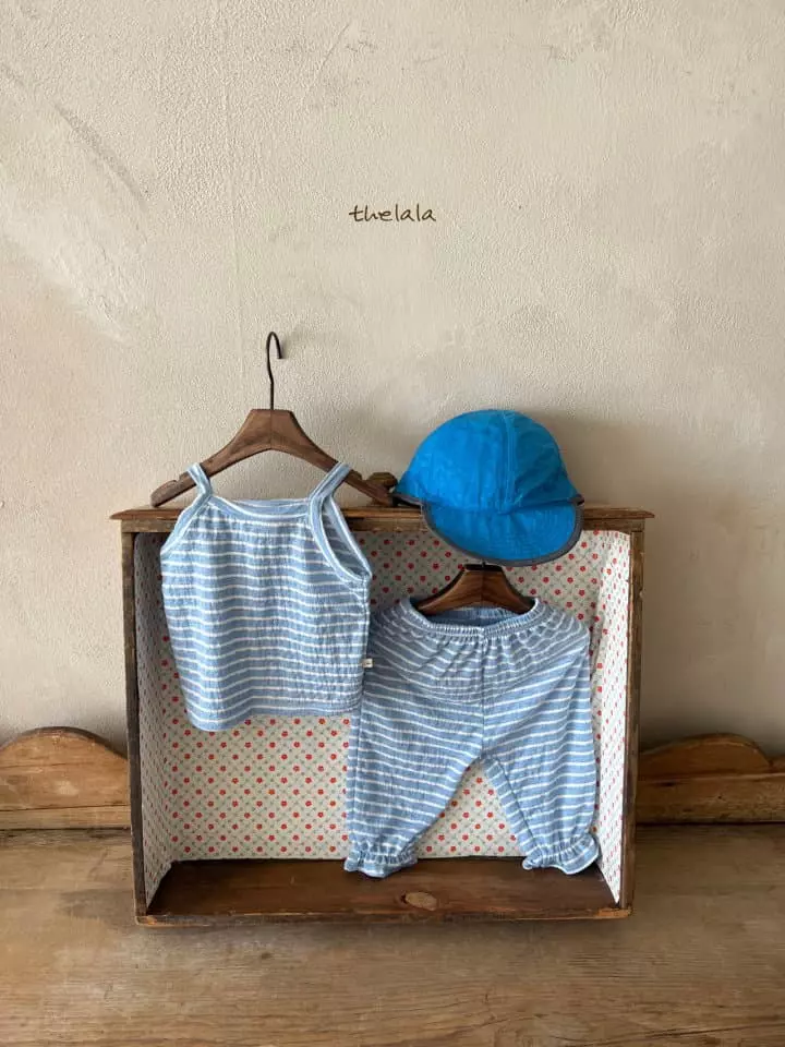 Lala - Korean Children Fashion - #littlefashionista - Cool Top Bottom Set - 8