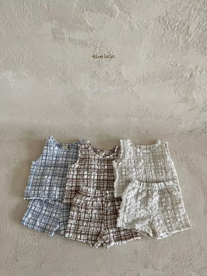 Lala - Korean Children Fashion - #littlefashionista - Daldal Top Bottom Set - 9