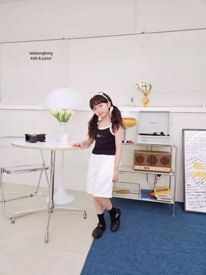 Lalabongbong - Korean Children Fashion - #designkidswear - Love Sleeveless
